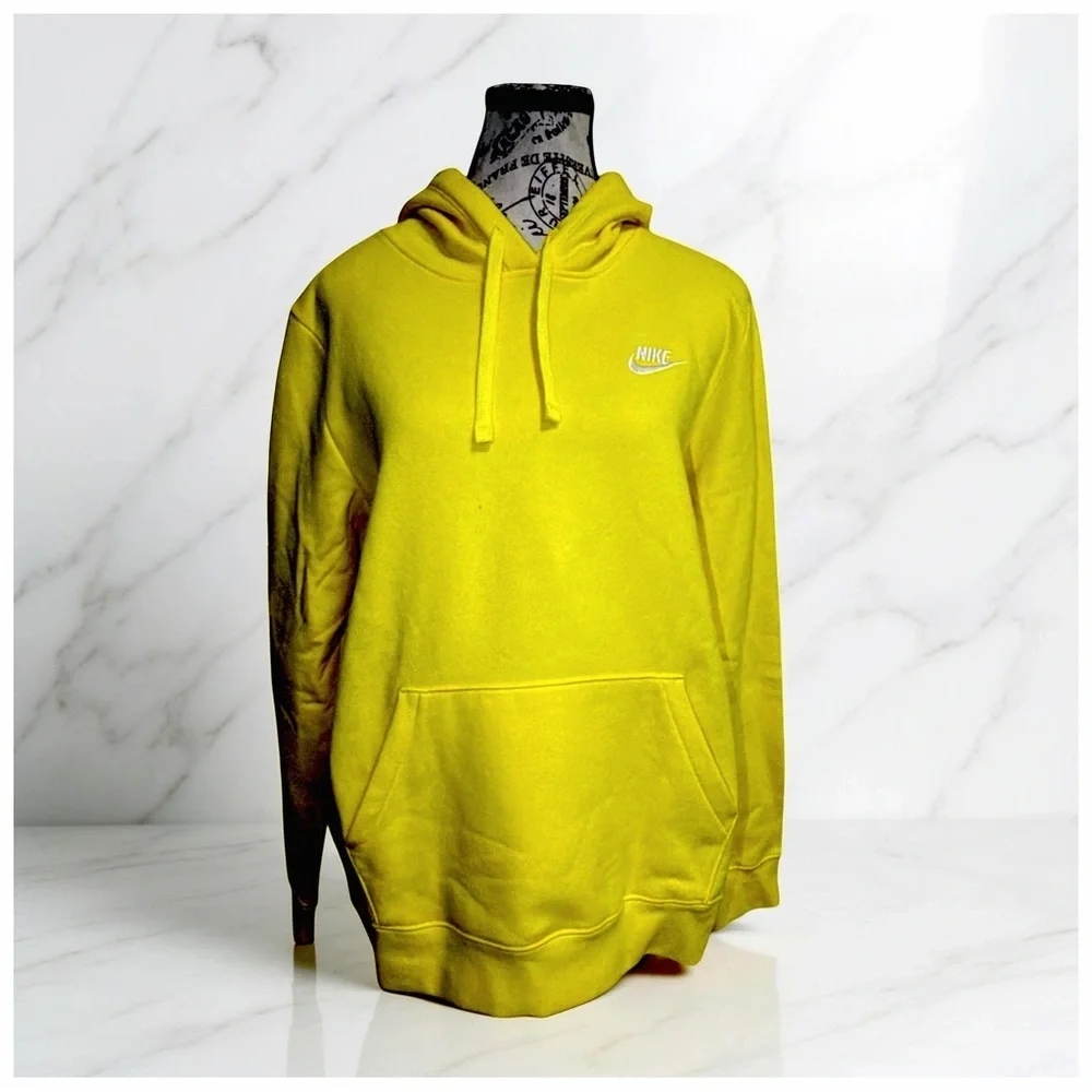 Nike Women’s Hoodie | Luxe Chartreuse Yellow | Size Large
